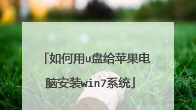 利用U盘给苹果装系统的教程（简单易行的安装过程和步骤，方便快捷解决问题）