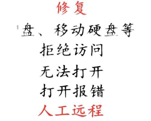 解决无法访问移动硬盘的问题（有效方法帮你解决移动硬盘无法访问的困扰）